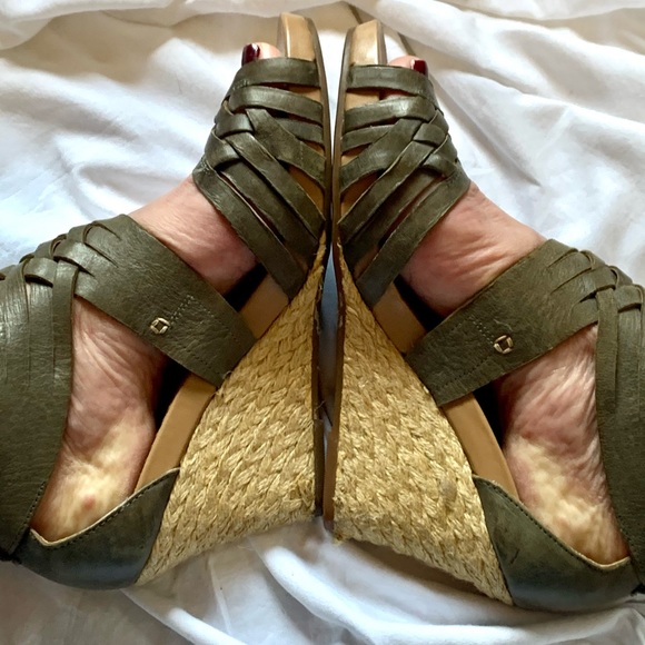 INDIGO LEATHER ESPADRILLES - Picture 4 of 8